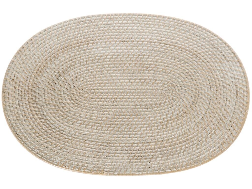 KOUBOO ラグナ テーブルプレイスマット ホワイトウォッシュ 2枚セット Amazon | KOUBOO ラグナ テーブルプレースマット ホワイトウォッシュ